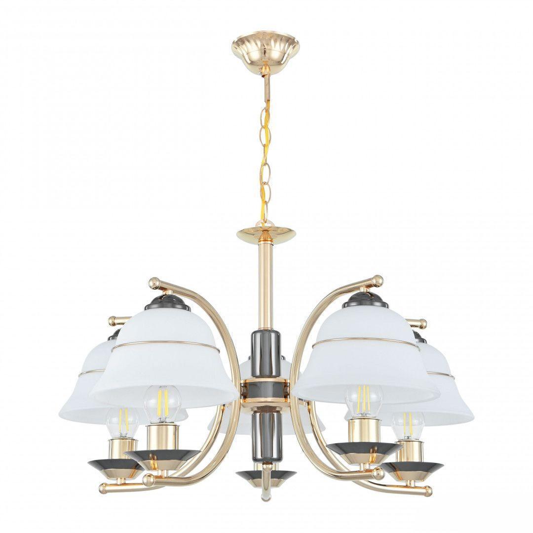 Подвесная люстра Arte Milano Florentia-1240 301240/5 Bk/Gd