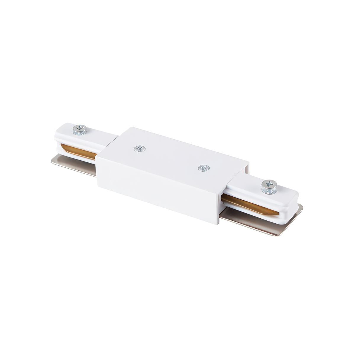 Питание центральное короткое (143mm) для трека 50202X(-T), 50203X(-T) Lightstar Barra 502186-1