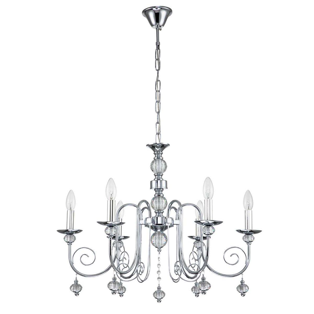 Подвесная люстра Escada Shine 678/6PL Chrome