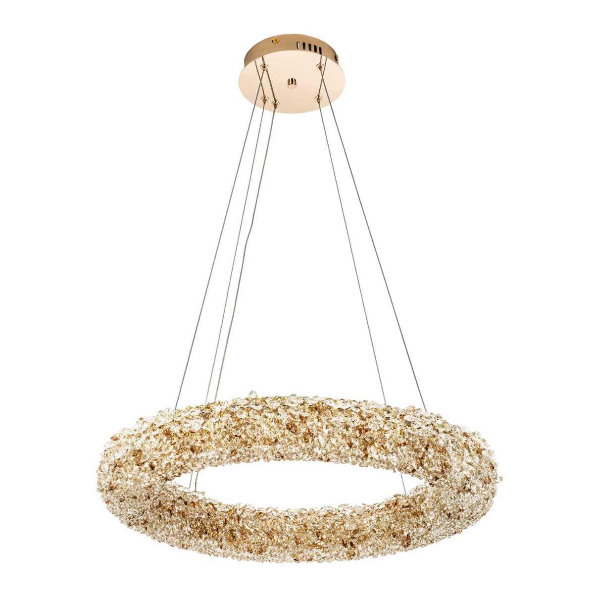 Подвесная светодиодная люстра Modelux Modestyle MS.6000.600 GD