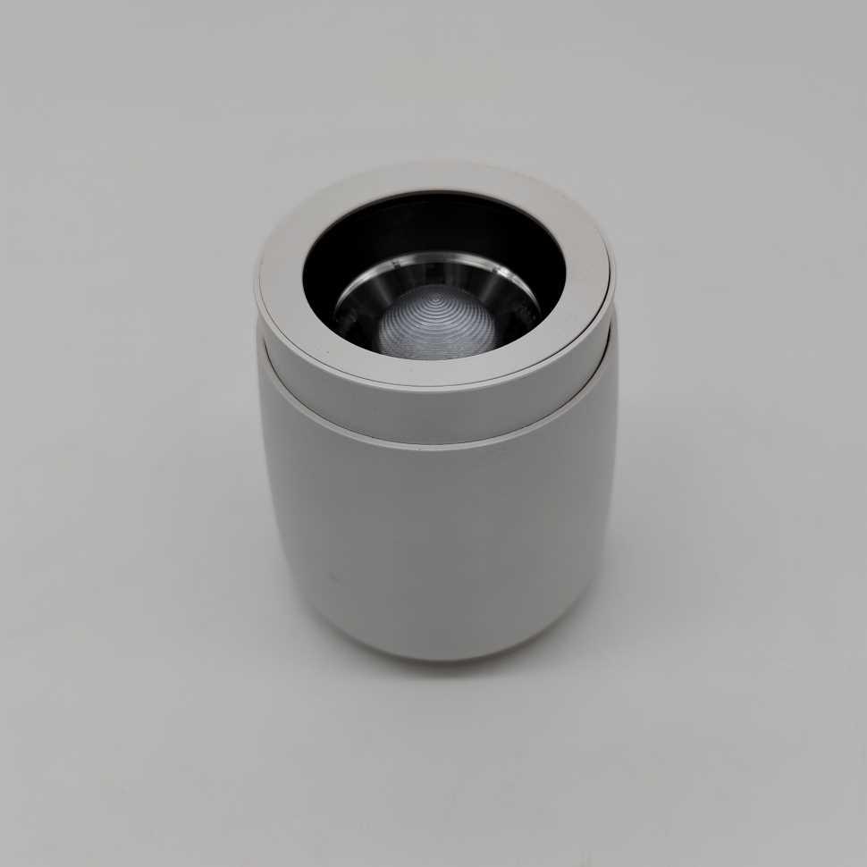 Светильник накладной iLedex Metrica 114-12W-D90-4K-ZOOM-WH