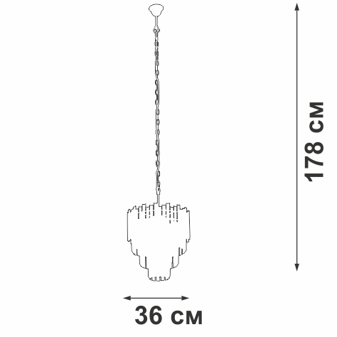 Потолочная люстра Vitaluce V58470-8/5