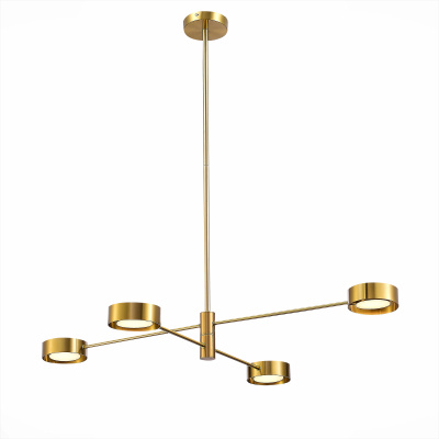 SL6504.302.04 Светильник потолочный ST-Luce Латунь/Латунь LED 4*5W 3000K