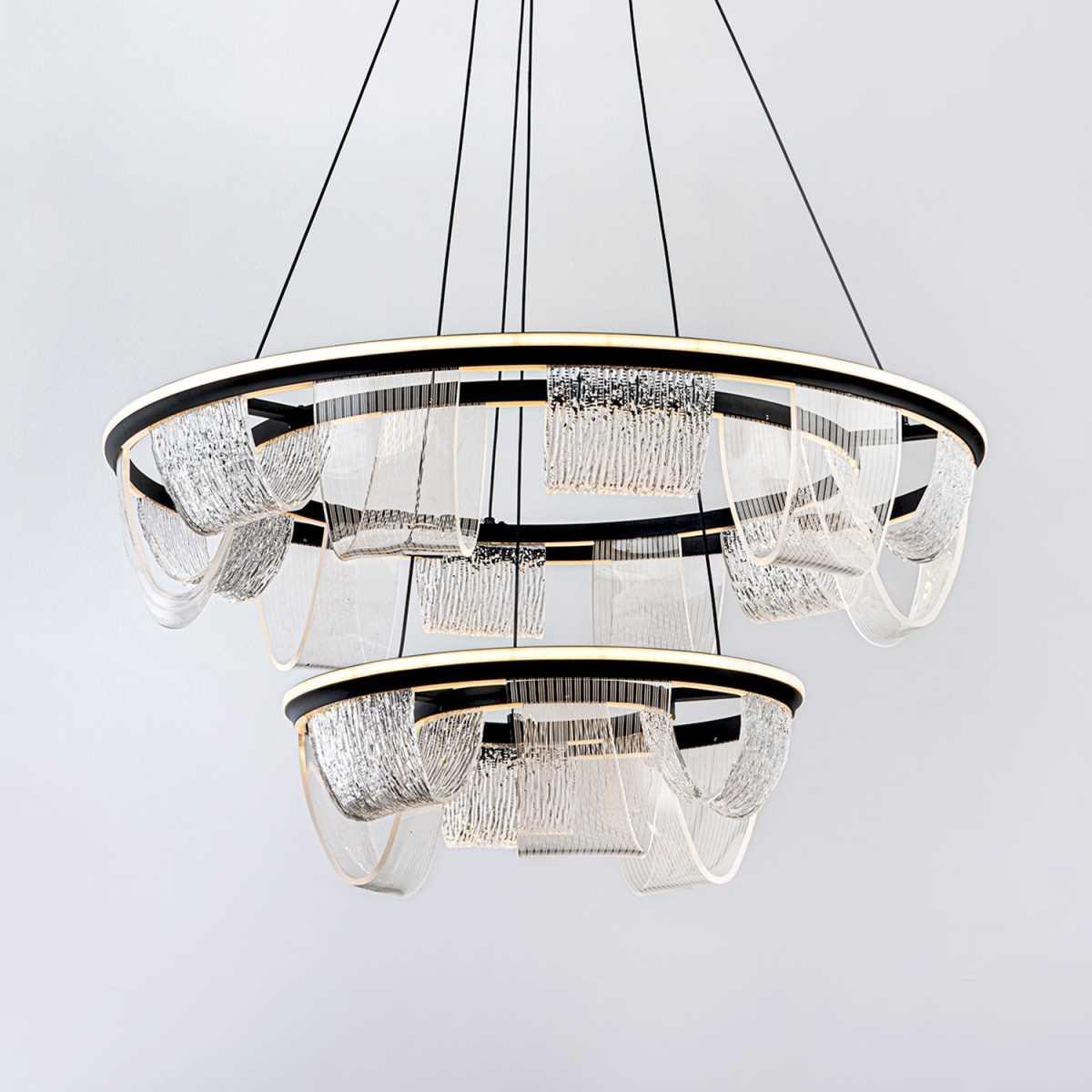 Подвесной cветильник LED4U L7706-800-460 BK