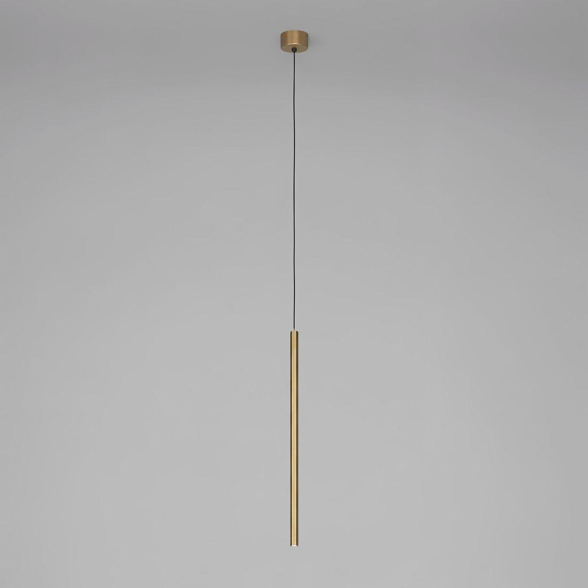 Подвесной светодиодный светильник Elektrostandard Flinn 50263 LED 4W 4000К латунь a072222
