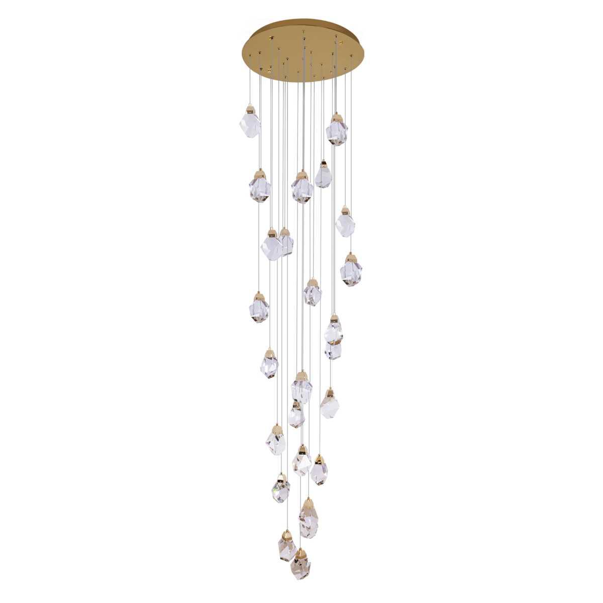 Подвесная светодиодная люстра Modelux ML.88971.25 GD