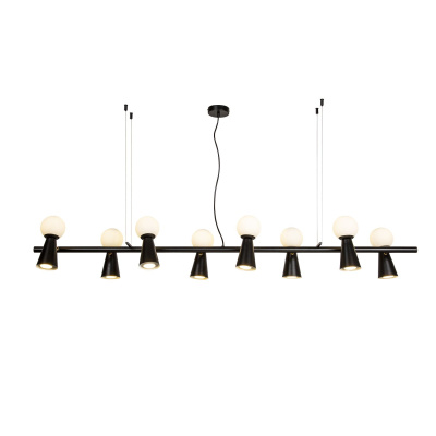 4095-8P Подвесная люстра, L1425xW330xH230/1730, 8xG9LEDx3W + 8xGU10x35W, excluded