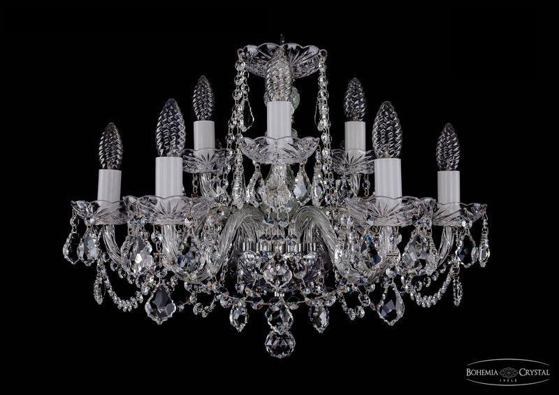 Подвесная люстра Bohemia Ivele 1402/6+3/195 Ni Leafs