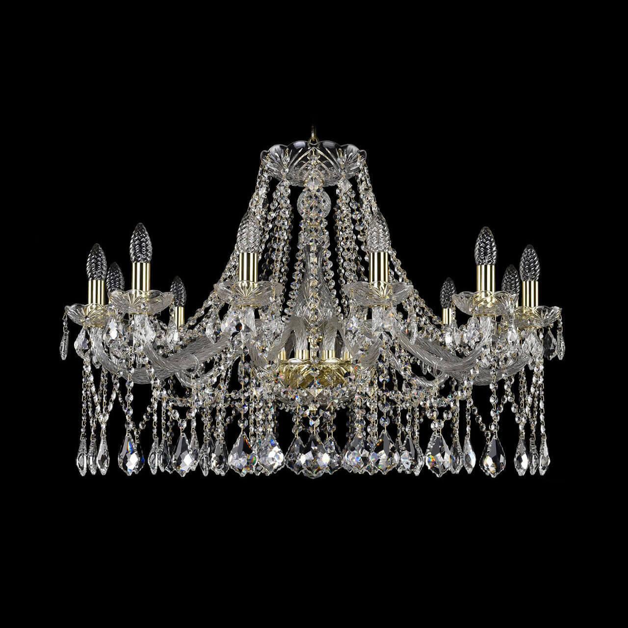 Подвесная люстра Bohemia Ivele 1413/12/300 G Leafs