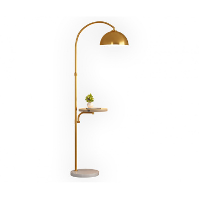 07047,33 Торшер Памир золото L60 h145-170 E27 1*40W