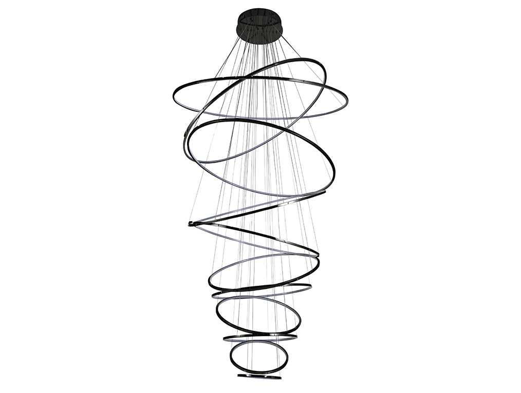 Подвесной светодиодный светильник Newport Loren 15211/S black glossy М0068988