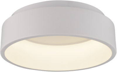 A6245PL-1WH люстра потолочная - белый / металл крашеный / 1xLED 1x26Вт / L45xW45xH15 / лампа в компл