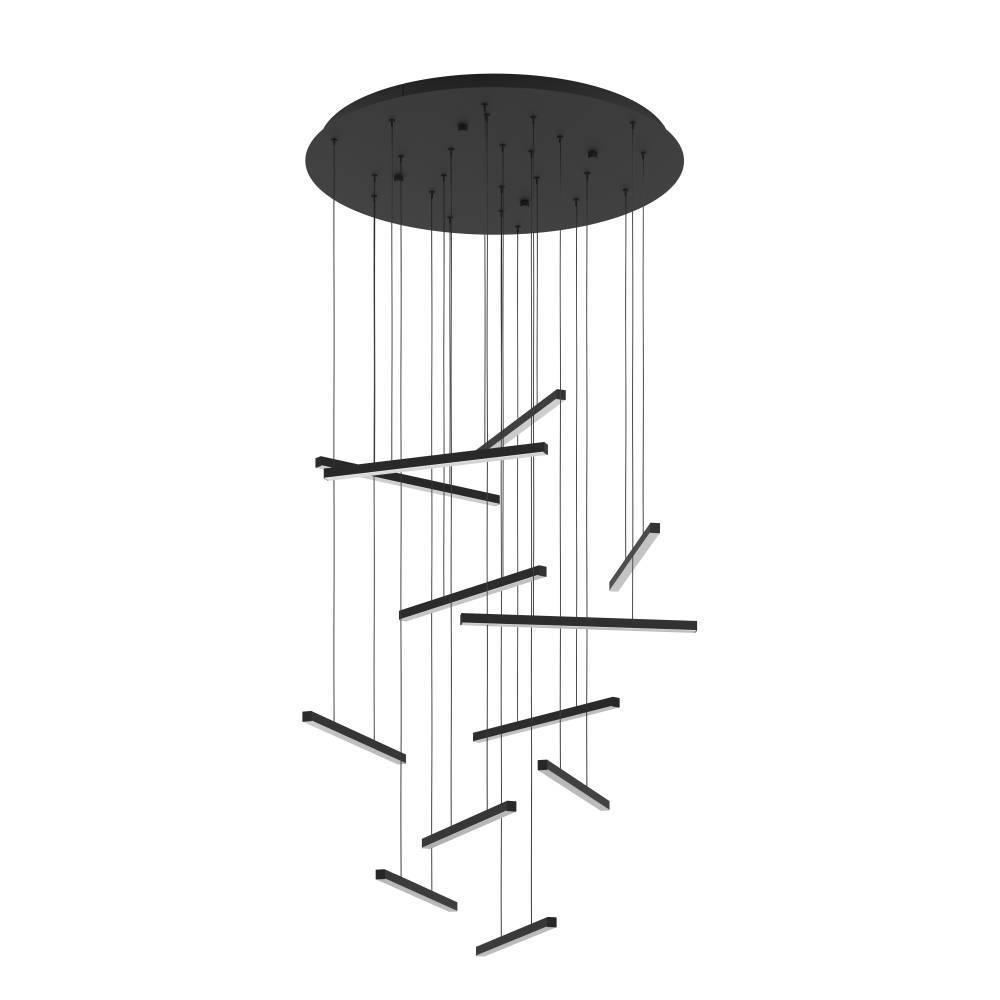 Подвесная светодиодная люстра Eglo Lindoza 390351