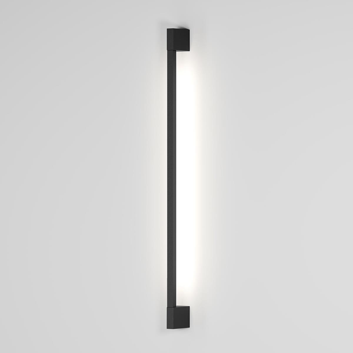 Уличный настенный светодиодный cветильник Elektrostandard Argos 35122/D черный a069746