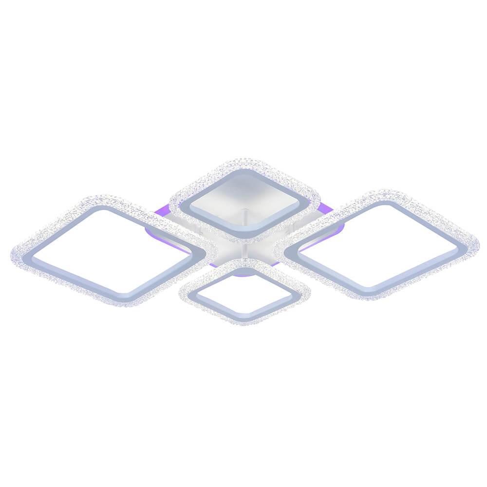 Потолочная светодиодная люстра Profit Light 8015/2+2 WHT