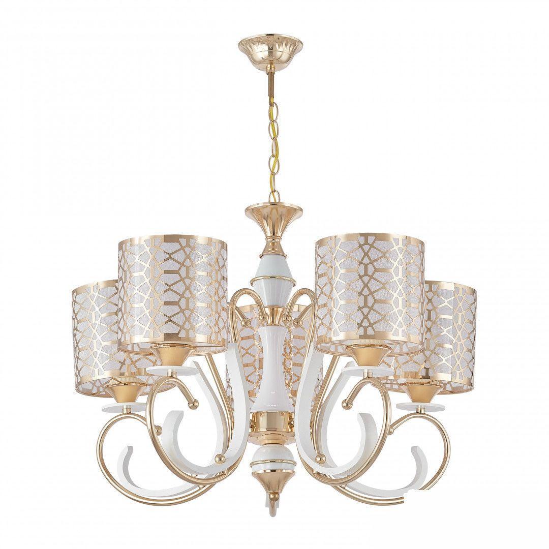 Подвесная люстра Arte Milano Florentia-1237 301237/5 Wh/Gd