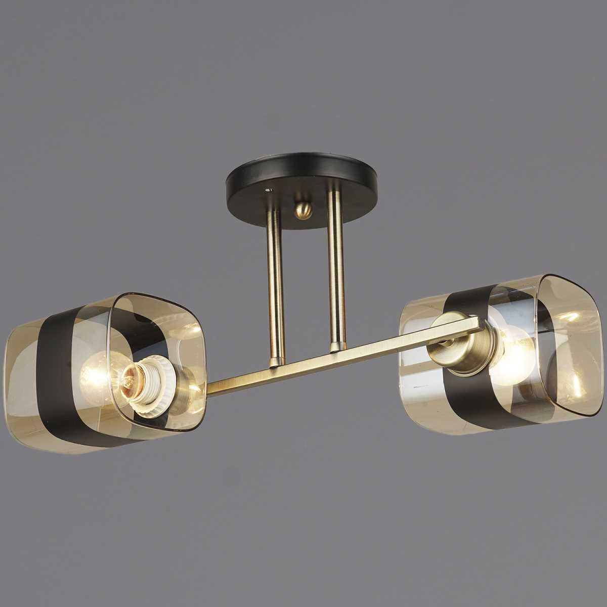 Потолочный светильник Reluce 04223-0.3-02 AB+BK