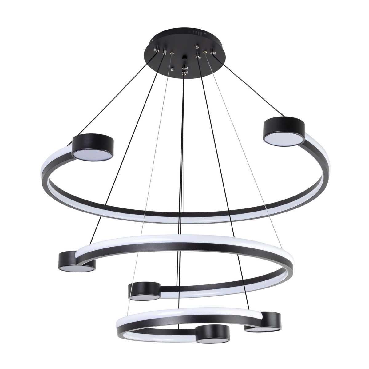 Подвесной светильник LED4U L7100-3 BK