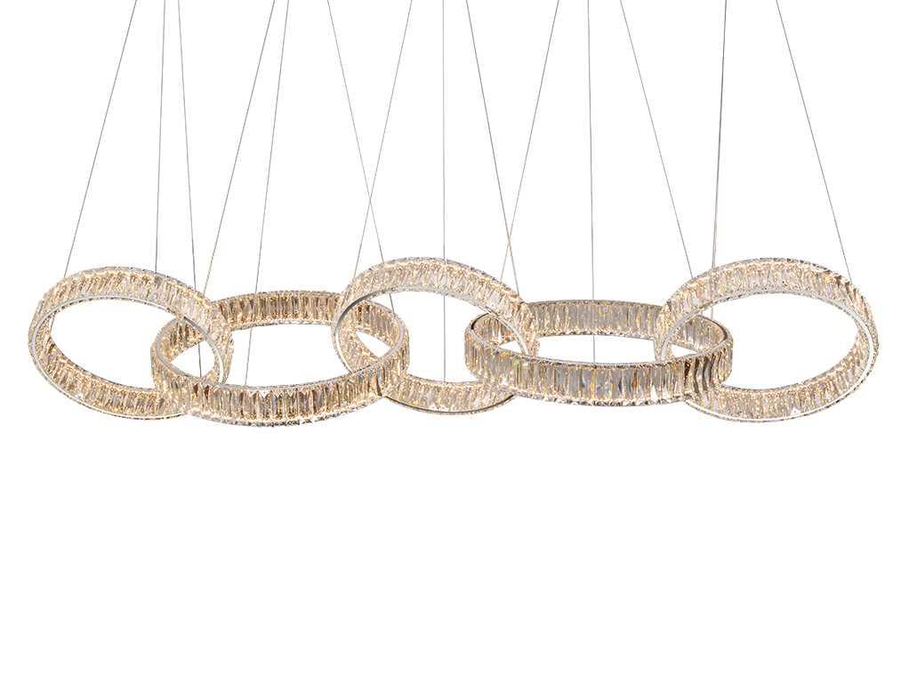 Люстра NEWPORT 8245N/S chrome