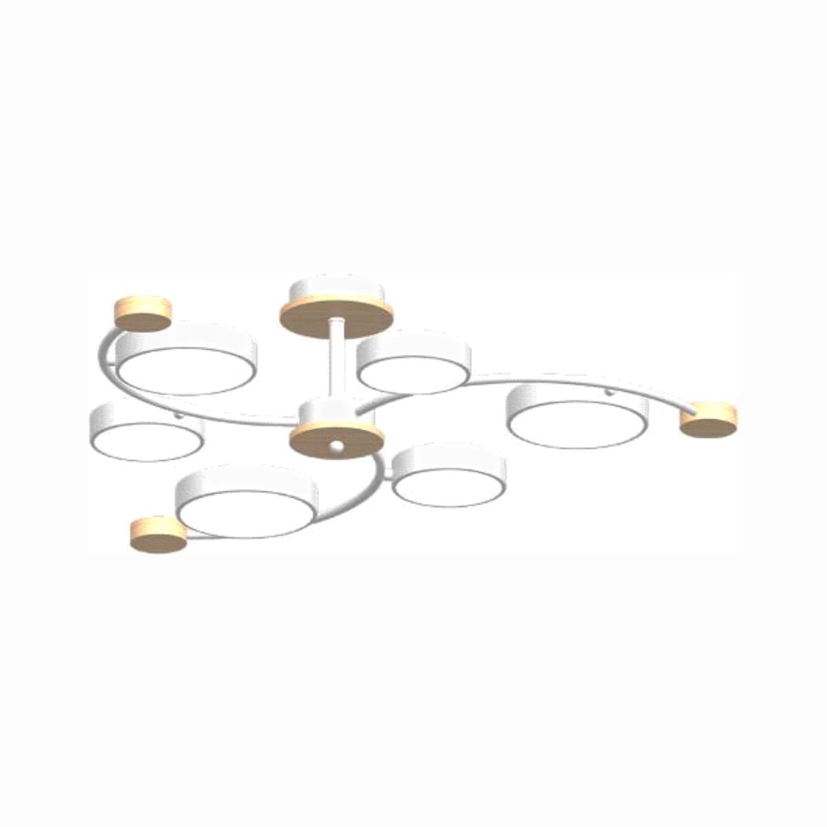 Потолочный cветильник LED4U L3207-840 WH