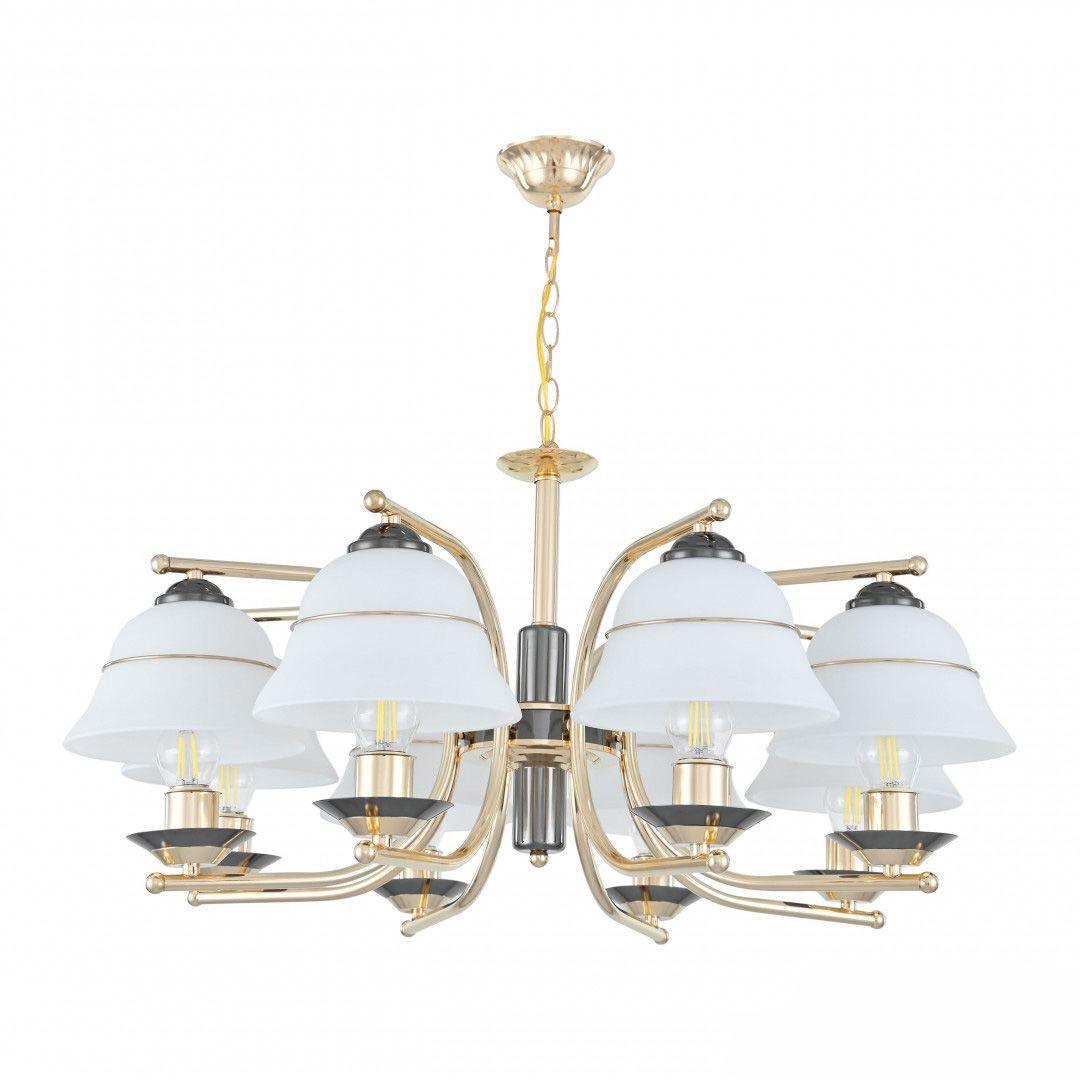 Подвесная люстра Arte Milano Florentia-1240 301240/8 Bk/Gd