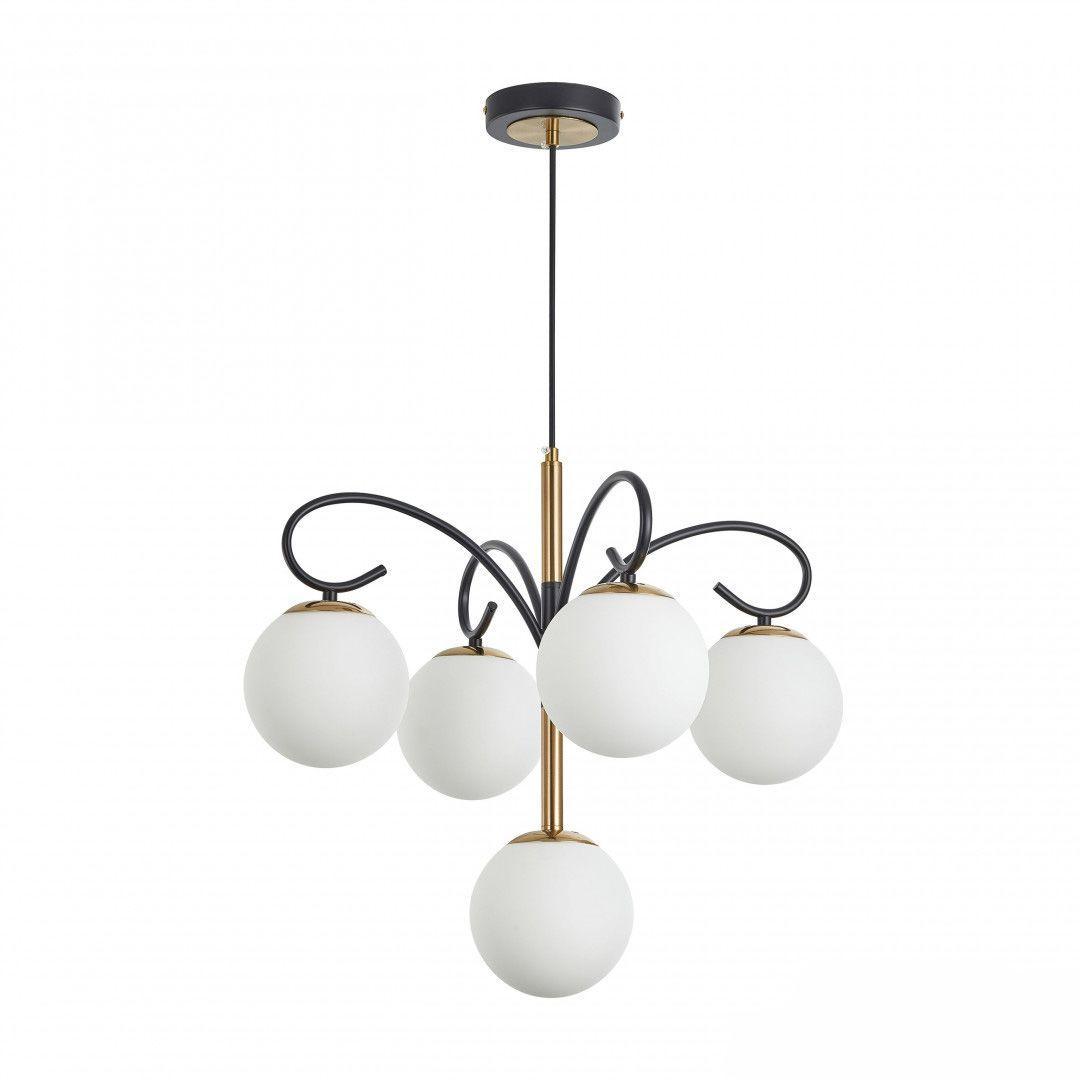 Подвесная люстра Arte Milano Neapol73808 273808/4+1 BK/GD