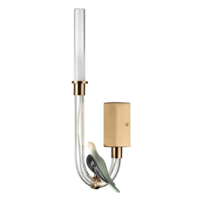 5431/2WL L-VISION ODL_EX24 11 золотой(под латунь)/белый градиент/беж./зеленый/ металл/стекло/керамик