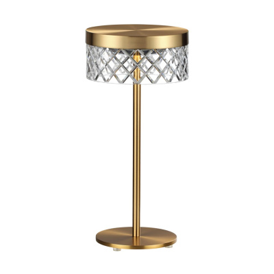 5032/7TL L-VISION ODL24 античн.бронза/металл/акрил Настольная лампа LED 7W 369лм FIVRE