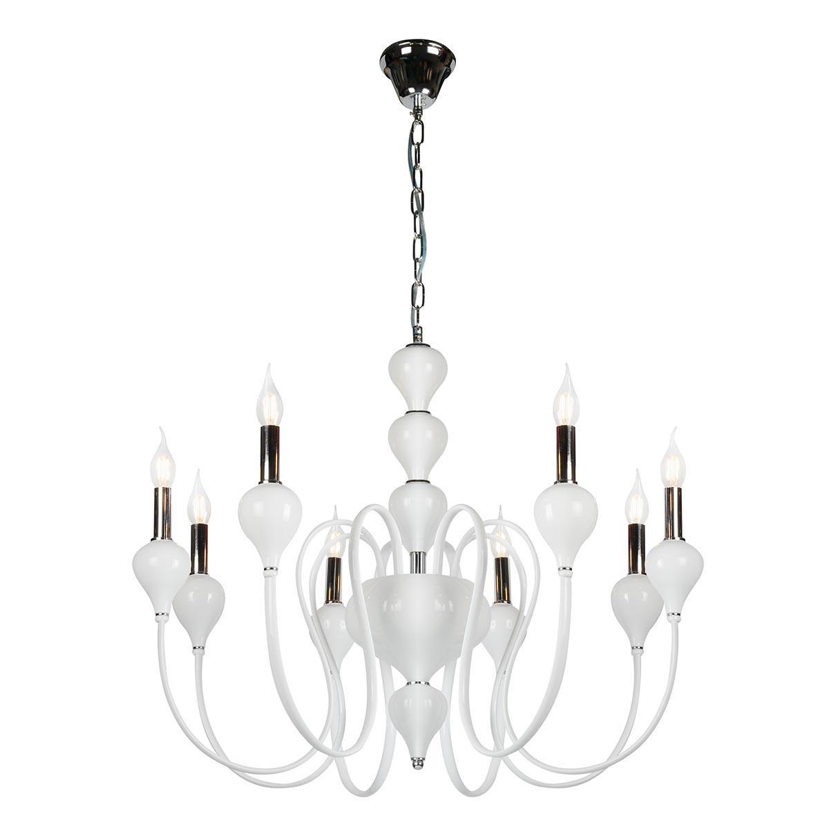 Подвесная люстра iLamp Lady 88003-8 WH