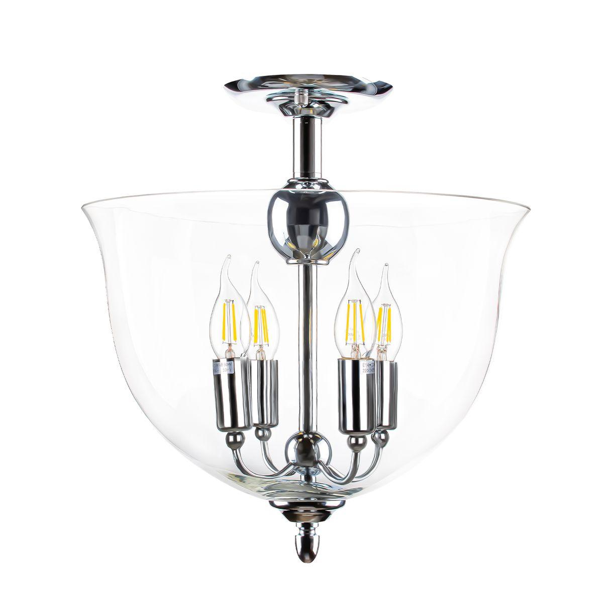 Потолочный светильник Crystal Lux Atlas PL4 Chrome