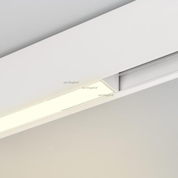 Трековый светодиодный светильник для магнитного шинопровода Arlight Mag-Flat-45-L605-18W Warm3000 026952