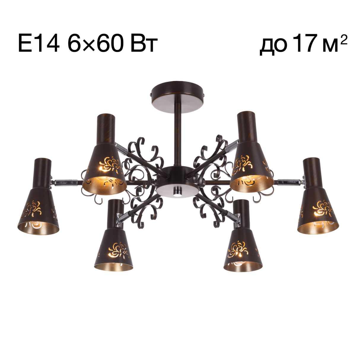 Потолочная люстра Citilux Дункан CL529161