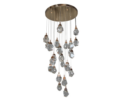 07863-24A,33 Подвес Джела золото d60 h300 Led 120W (3000K)