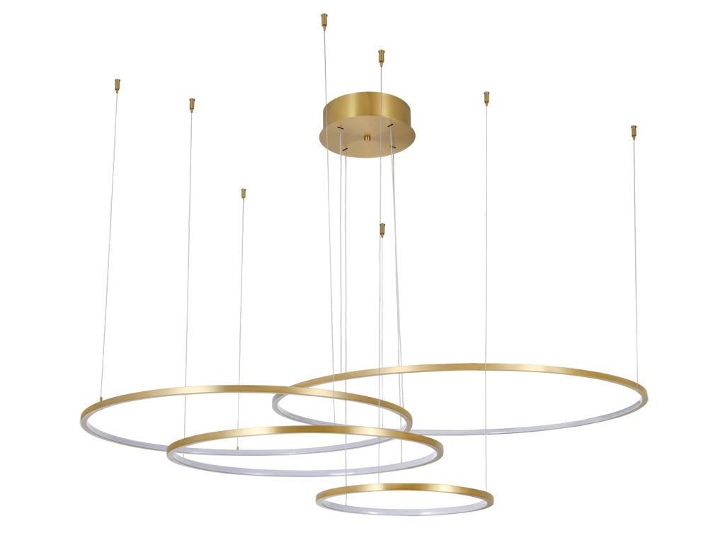 Подвесной светодиодный светильник Newport Loren 15104/S brass М0070230