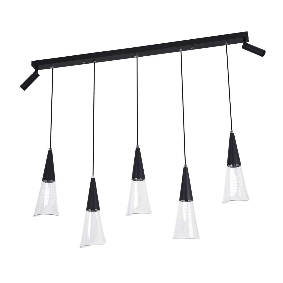 Подвесной светильник LED4U L7105-7 BK