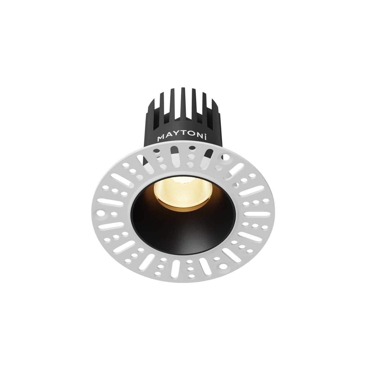 Встраиваемый светильник Maytoni Technical Dip DL119-10W-2.7K-TRS-B