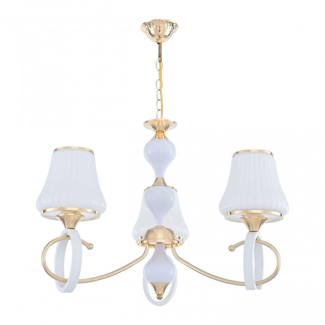Подвесная люстра Arte Milano Florentia-2387 302387/3 Wh/Gd