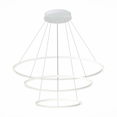 ST605.503.114 Cветильник подвесной  SMART ST-Luce Белый/Белый LED 1*114W 2800-6500K