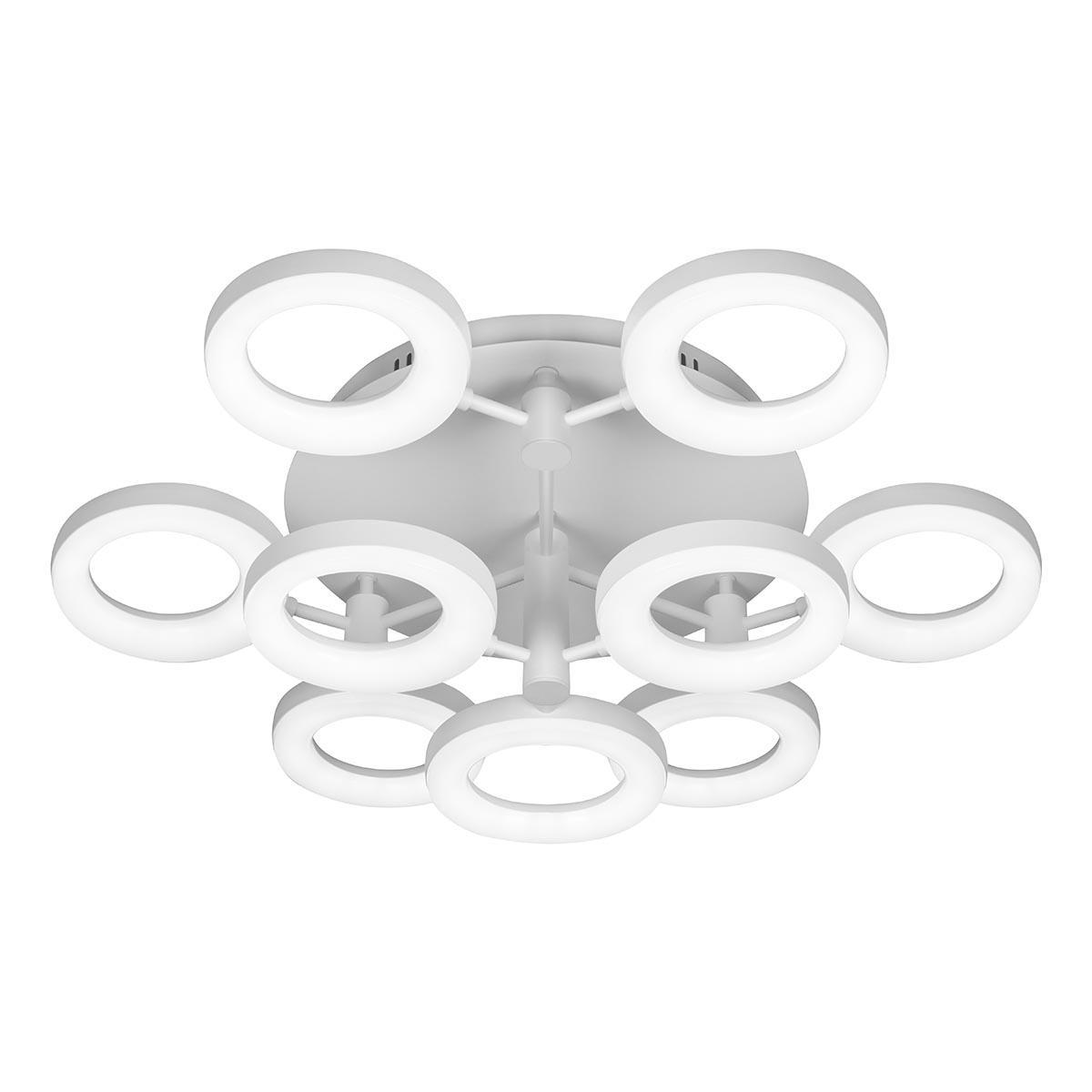 Потолочная светодиодная люстра iLedex Jomo FS-014-X9 108W WH