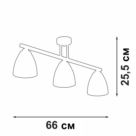 Люстра Vitaluce V49790-0/3PL