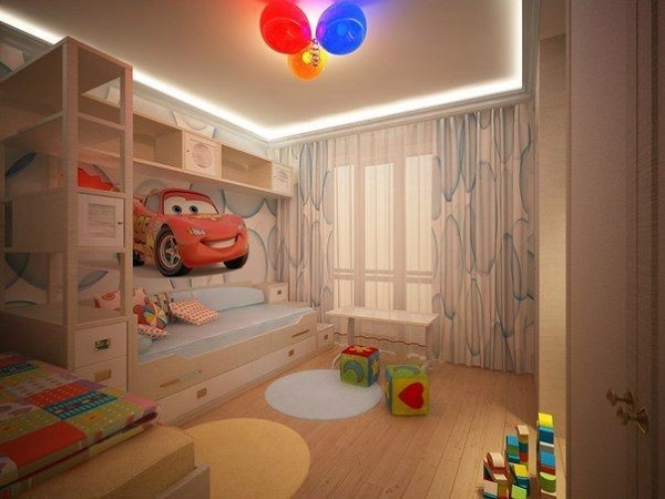 Как оформить правильное освещение в детской комнате