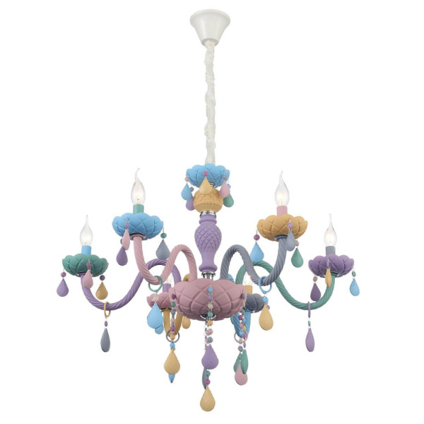 SL1700.783.06 Люстра подвесная ST-Luce Разноцветный E14 6*40W