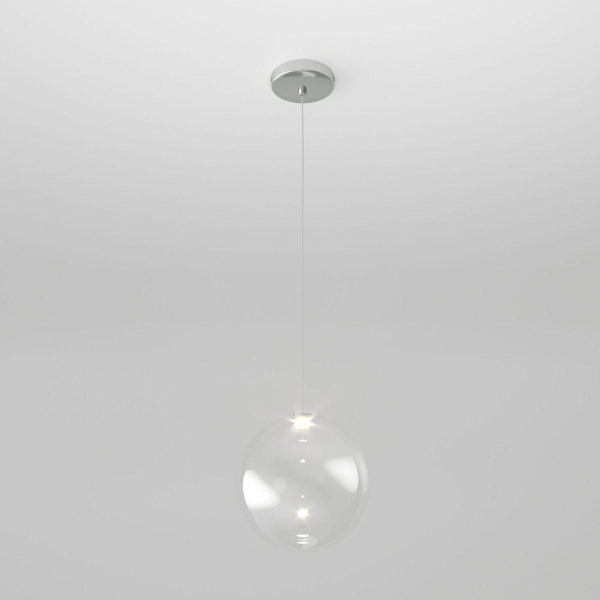 Подвесной светодиодный светильник Eurosvet Wonder 50230/1 Led прозрачный