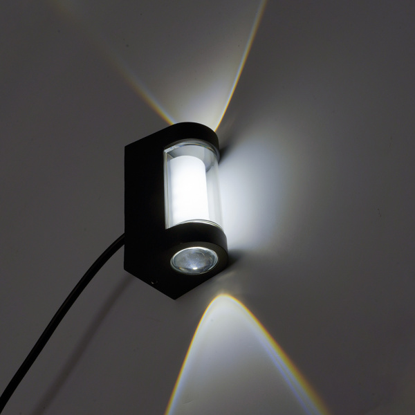 Светильник уличный светодиодный Feron DH056, 4W, 380Lm, 4000K, черный 51494