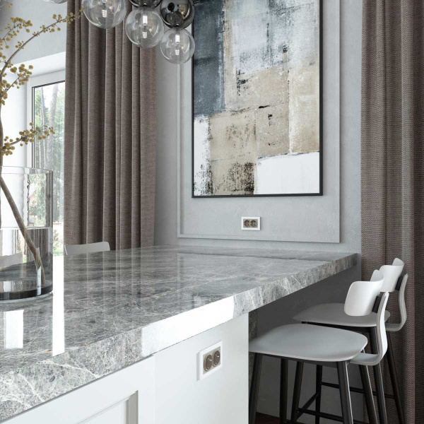 Розетка двойная с заземлением (дымчатый) W1272004/ a069774