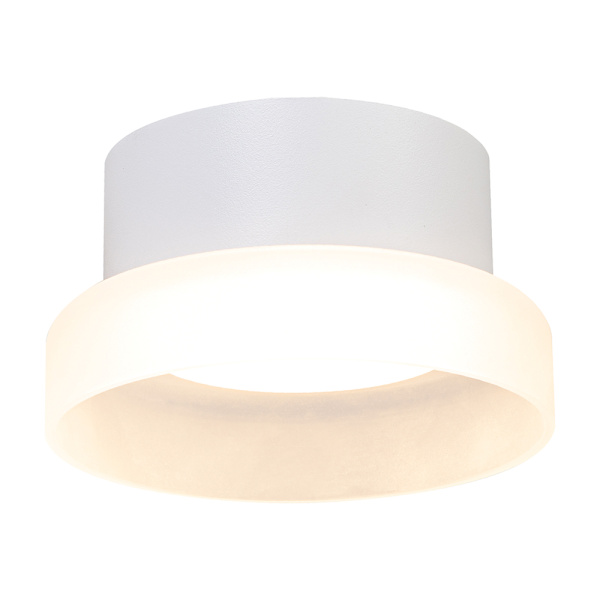 Светильник потолочный Feron HL460 Barrel OPAL 12W, 230V, GX53, белый