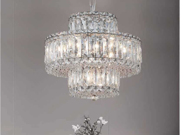 Подвесная люстра Newport 8458+3/C chrome М0067682