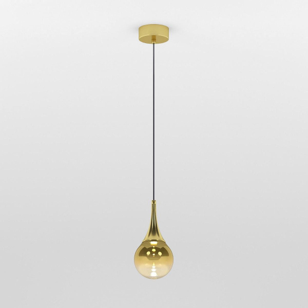 Подвесной светодиодный светильник Eurosvet Adour 50256/1 LED золото