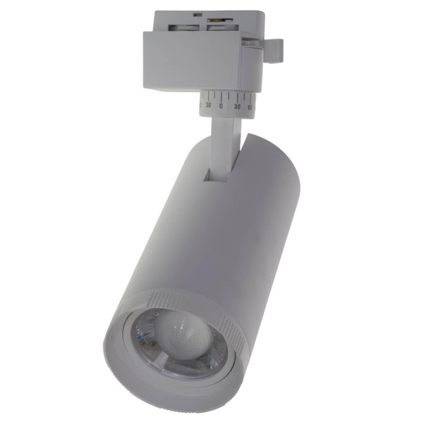 Трековый светодиодный светильник Volpe ULB-Q261 20W/4000K/AC WHITE UL-00009628