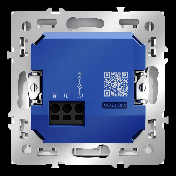 Выключатель встраиваемый S70 карточный 16А, (белый глянцевый) Voltum VLS010701